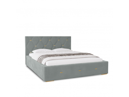 Łóżko tapicerowane 160x200 GOLDEN PREMIUM z pojemnikiem
