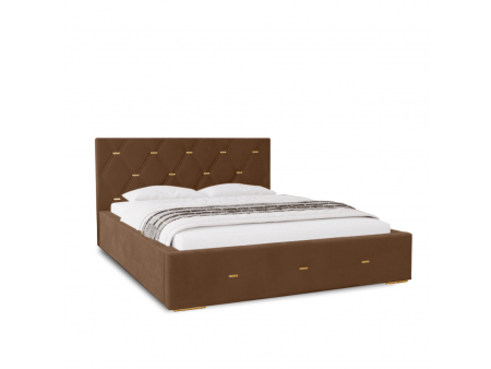 Łóżko tapicerowane 180x200 GOLDEN PREMIUM z pojemnikiem