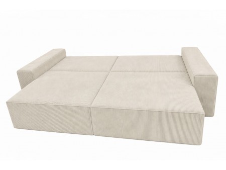 Sofa rozkładana MILANO z pojemnikiem na pościel Apollo