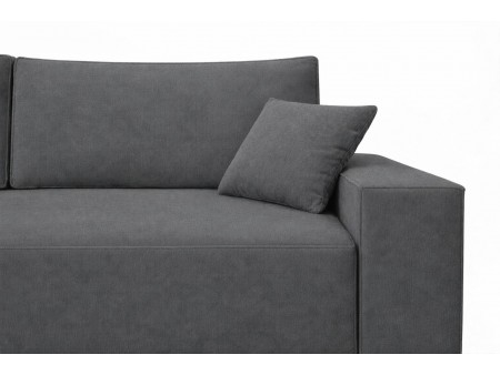 Sofa do salonu MILANO z funkcją spania i pojemnikiem na pościel Velur