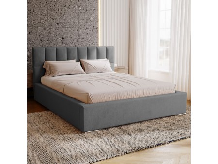 Łóżko tapicerowane 200x200 DREAM z pojemnikiem