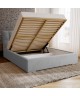 Łóżko tapicerowane 200x200 DREAM z pojemnikiem