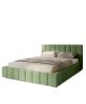 Łóżko tapicerowane 200x200 MENOS z pojemnikiem na pościel