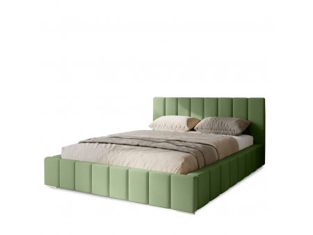 Łóżko tapicerowane 200x200 MENOS z pojemnikiem na pościel