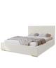 Łóżko tapicerowane 120x200 GOLDEN z pojemnikiem na pościel