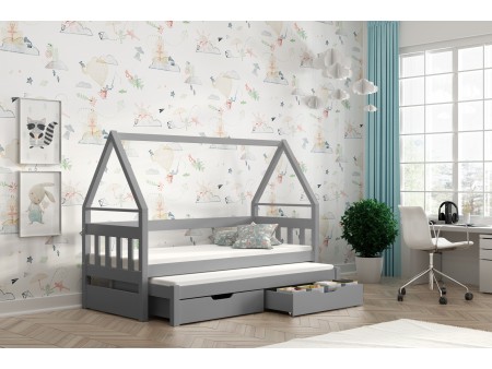 Łóżko dziecięce podwójne Lucy 75x180