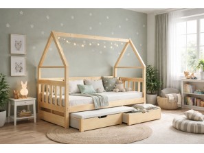 Łóżko dziecięce podwójne Lucy 75x180