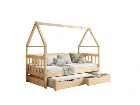 Łóżko dziecięce podwójne Lucy 75x160