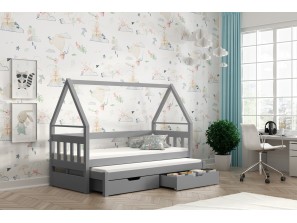 Łóżko dziecięce podwójne Lucy 75x160