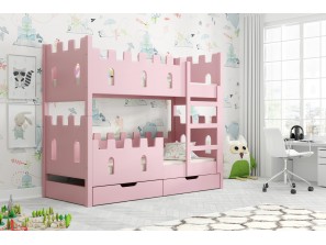 Łóżko dziecięce podwójne Luna 75x160