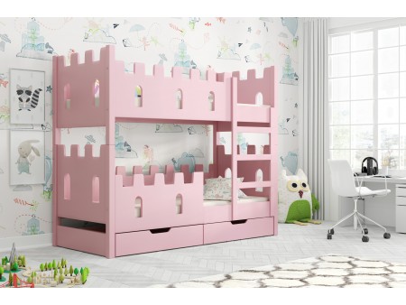 Łóżko dziecięce podwójne Luna 75x160