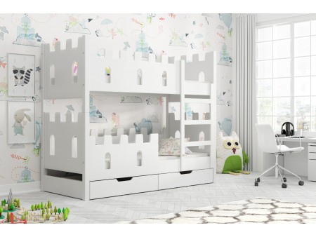 Łóżko dziecięce podwójne Luna 75x160