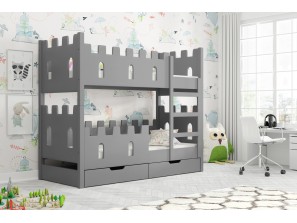 Łóżko dziecięce podwójne Luna 75x160