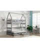 Łóżko dziecięce piętrowe 3-osobowe LISA