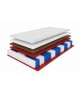 Materac kieszeniowy 200x200 LAMBADA KOKOS H4, 16cm, antyalergiczny, pianka T25, pocket