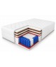 Materac kieszeniowy 100x200 BOSTON H3/H5, z kokosem, pianka T25/T30, 7 stref, wys. 25cm