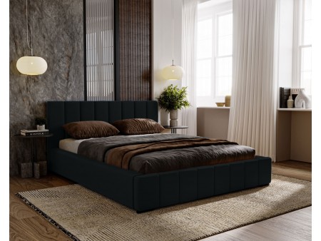 Łóżko tapicerowane NERO 200x200 stelaż + pojemnik - Magic Velvet 2219 - WYSYŁKA DO 5 DNI ROBOCZYCH