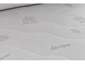 Pokrowiec na materac ALOE VERA - nasączony ekstraktem z liści aloesu