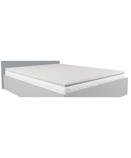 Materac nawierzchniowy masujący 140x200x10 topper, nakładka na łóżko, H3 średnio twardy, profilowany, dwustronny, antyalergiczny