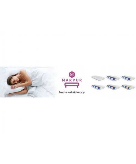Materac kieszeniowy PREMIUM 80x200x25 – 7 stref, pianka masująca, H3, pocket