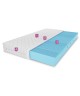 Materac piankowy 80x200 NICOLE H3, 10cm, masujący, 7 stref, dwustronny