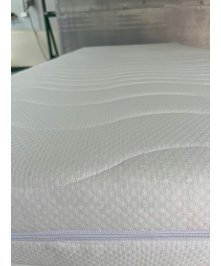 Materac piankowy OLIVIA 90x200x10 – pianka T25, masujący, dwustronny, H3 średnio twardy, 7 stref, przewiewny