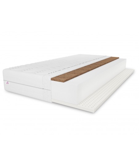 Materac dla dziecka 70x140x10cm H3 BABY LATEX KOKOS
