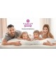 FOLYESO 100x200x20cm Tasche 7-Zonen-Matratze