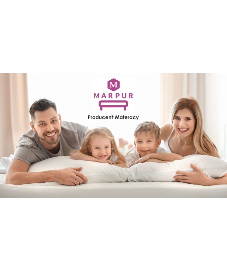 Materac PREMIUM KOKOS 200x200x27, warstwa masująca, sprężyny pocket, kokos, 7 stref komfortu H3/H4