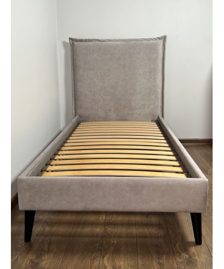 Łóżko dziecięce FRILL 80x160 cm z pojemnikiem na pościel i stelażem