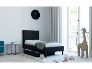 Lit d'enfant FRILL 80x200 cm avec conteneur de literie et cadre