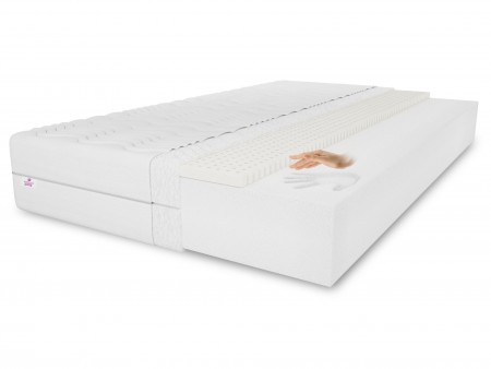 Materac piankowy 80x200 MEMORY H3, 20cm, z lateksem, antyalergiczny