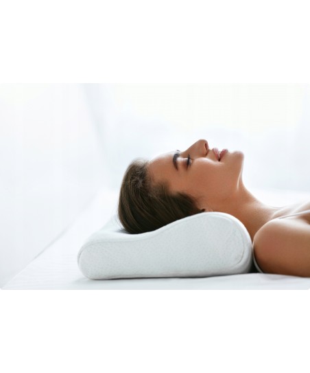 Poduszka Visco + pokrowiec ARGAN 60x35x15 ortopedyczna profilowana rehabilitacyjna
