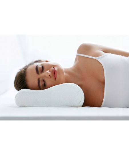 Poduszka Visco + pokrowiec ARGAN 60x35x15 ortopedyczna profilowana rehabilitacyjna