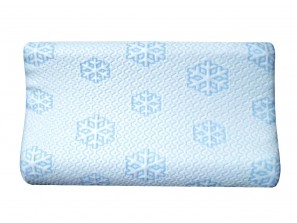 Visco + cool sensation potah 50x35x15 ortopedický profilovaný rehabilitační polštář