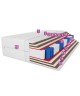 Materac kieszeniowy PLUS SIZE COMBO 80x200x31 – bardzo twardy H5, kokos, pianka T25, pocket, dwustronny, antyalegriczny