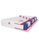 Materac kieszeniowy CAILANO 180x200x25 – visco, pocket, 7 stref, dwustronny, antyalergiczny H3 – średnio twardy