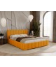 Łóżko tapicerowane z pojemnikiem ALMA - różne rozmiary i kolory do wyboru 4