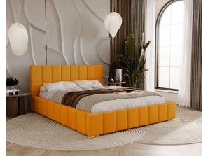 Łóżko tapicerowane z pojemnikiem ALMA - różne rozmiary i kolory do wyboru 4