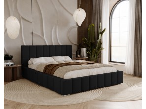 Łóżko tapicerowane z pojemnikiem ALMA - różne rozmiary i kolory do wyboru 2