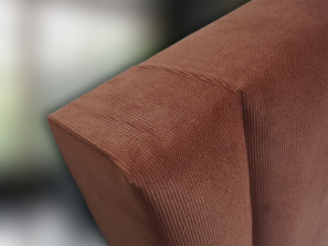 Łóżko tapicerowane na nóżkach BELLA 19