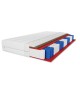 Materac kieszeniowy LAMBADA KOKOS 200x200x22 H4 – twardy, 7 stref, antyalergiczny, pianka T25, mata kokosowa, pocket