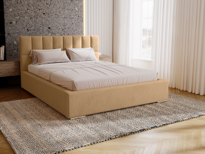 Łóżko tapicerowane z pojemnikiem DREAM ze stelażem 1