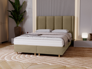 Łóżko tapicerowane na nóżkach BELLA 2