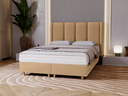 Łóżko tapicerowane na nóżkach BELLA 5