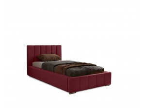 Łóżko tapicerowane jednoosobowe NERO ze stelażem i pojemnikiem na pościel 12