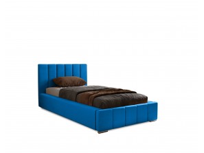 Łóżko tapicerowane jednoosobowe NERO ze stelażem i pojemnikiem na pościel 23