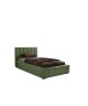 Łóżko tapicerowane jednoosobowe NERO ze stelażem i pojemnikiem na pościel 25