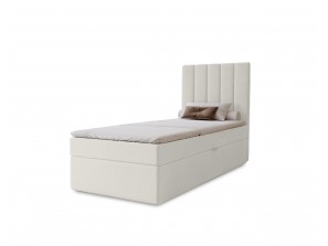 Łóżko tapicerowane jednoosobowe sypialniane NERO z wbudowanym materacem i pojemnikiem7