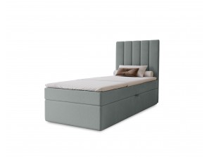 Łóżko tapicerowane jednoosobowe sypialniane NERO z wbudowanym materacem i pojemnikiem13